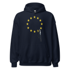 Brexit EU Flag Hoodie - Navy Blue