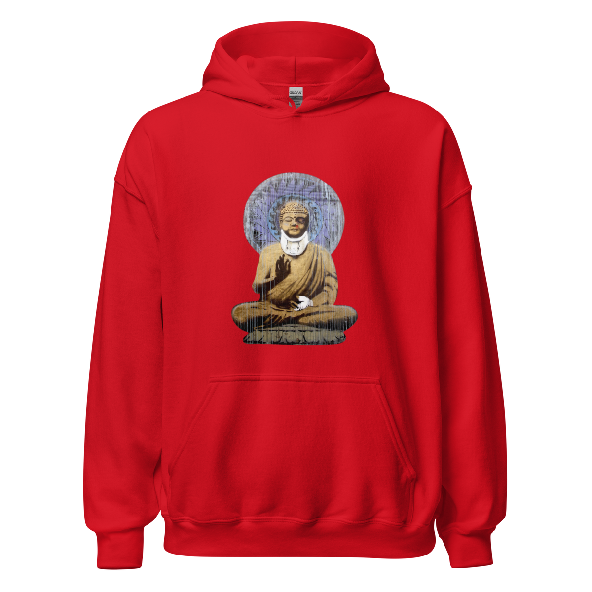 Buddha Hoodie - Red