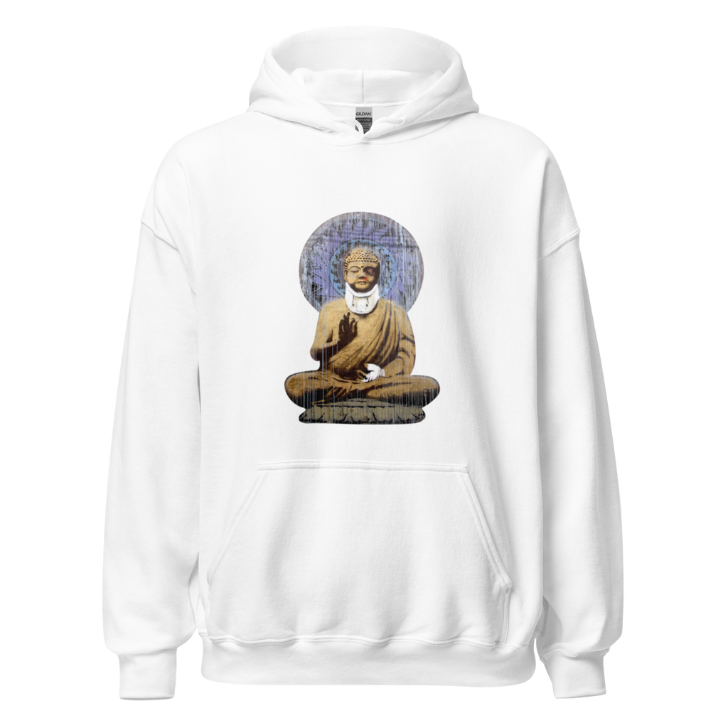 Buddha Hoodie - White