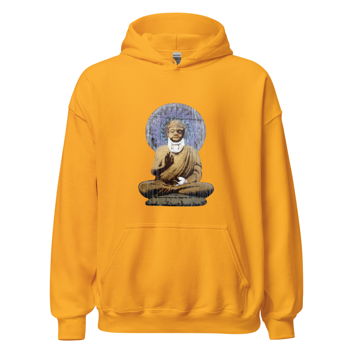 Buddha Hoodie - Yellow