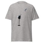 Champagne Cork Rat T Shirt - Sport Grey