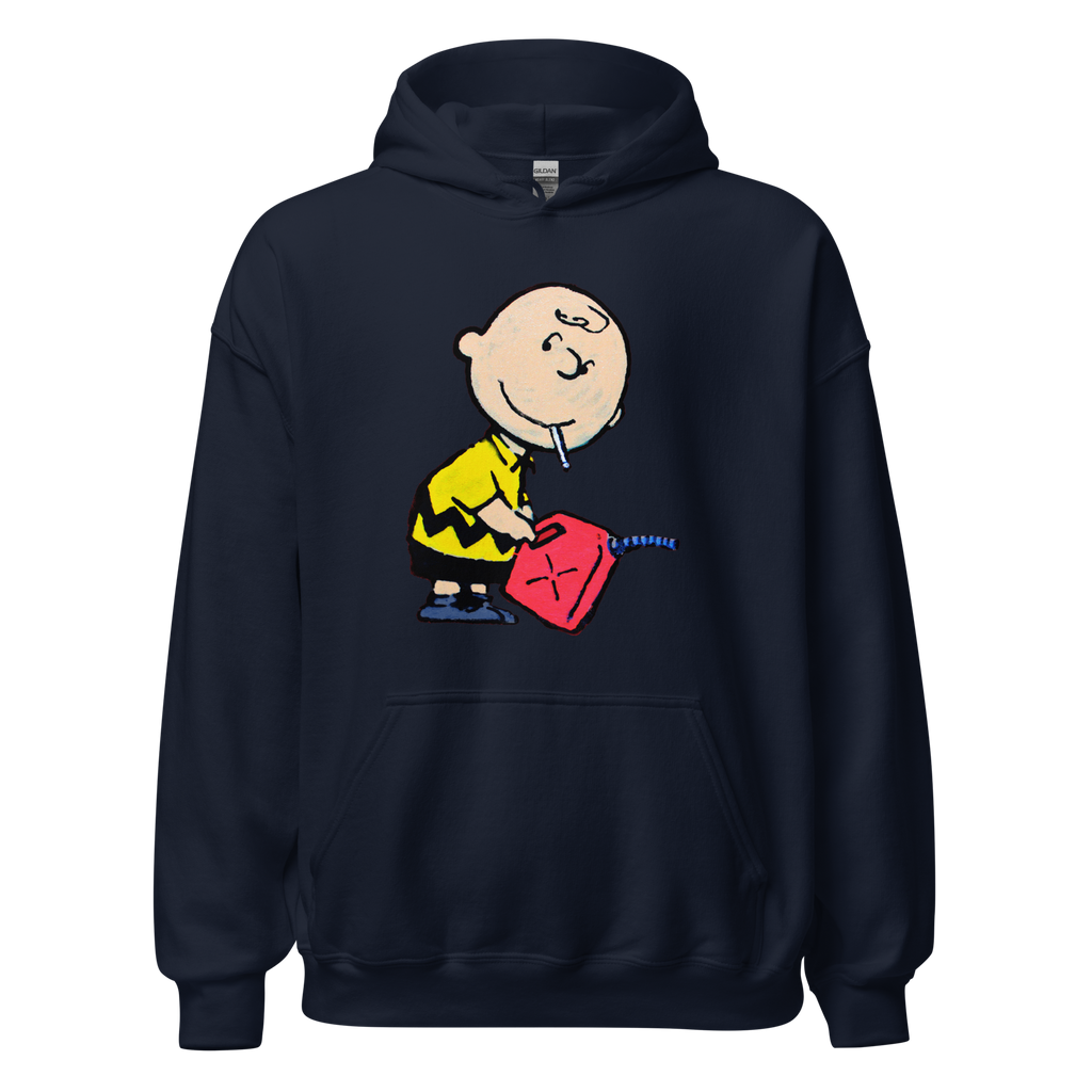 Charlie Brown Hoodie - Navy Blue