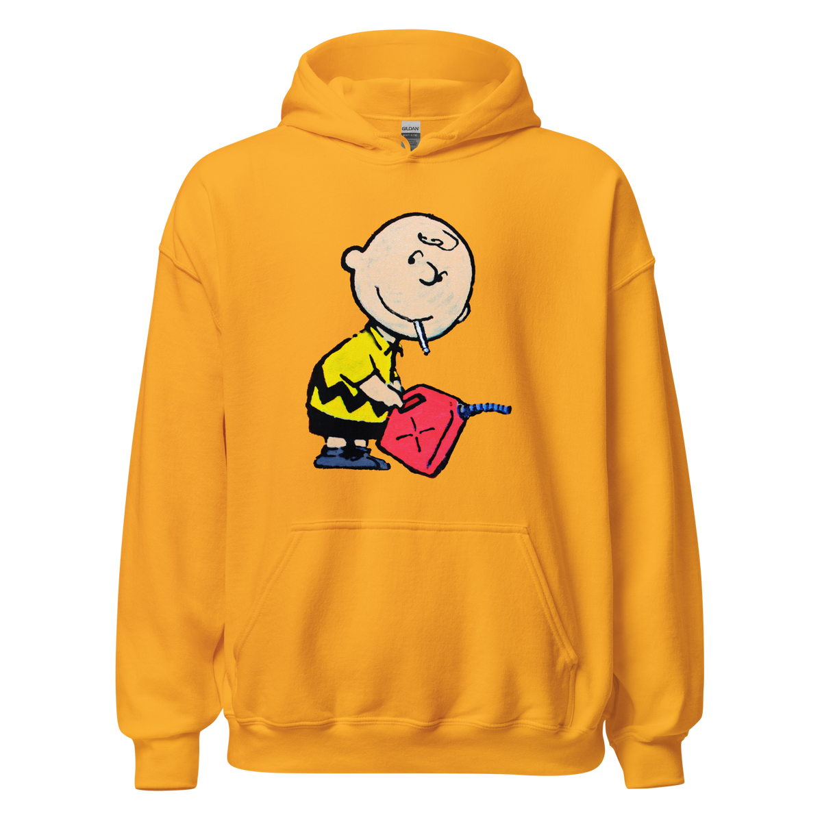 Charlie Brown Hoodie - Yellow