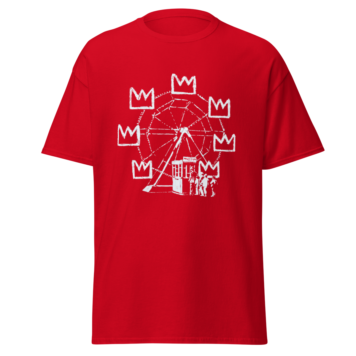 Ferris Wheel T Shirt - Red