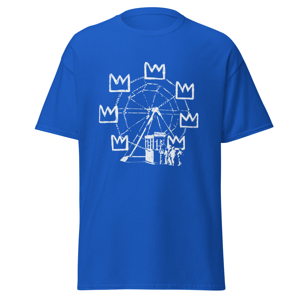 Ferris Wheel T Shirt - Royal Blue