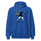 Flower Thrower Hoodie - Royal Blue