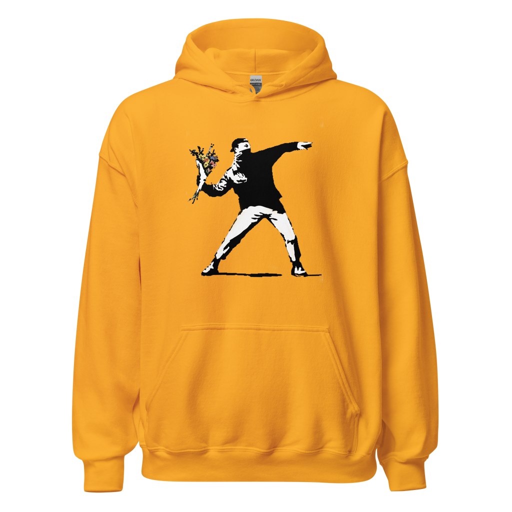 Flower Thrower Hoodie - Yellow