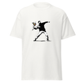 Flower Thrower T Shirt - White