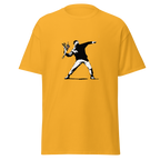 Flower Thrower T Shirt - Yellow