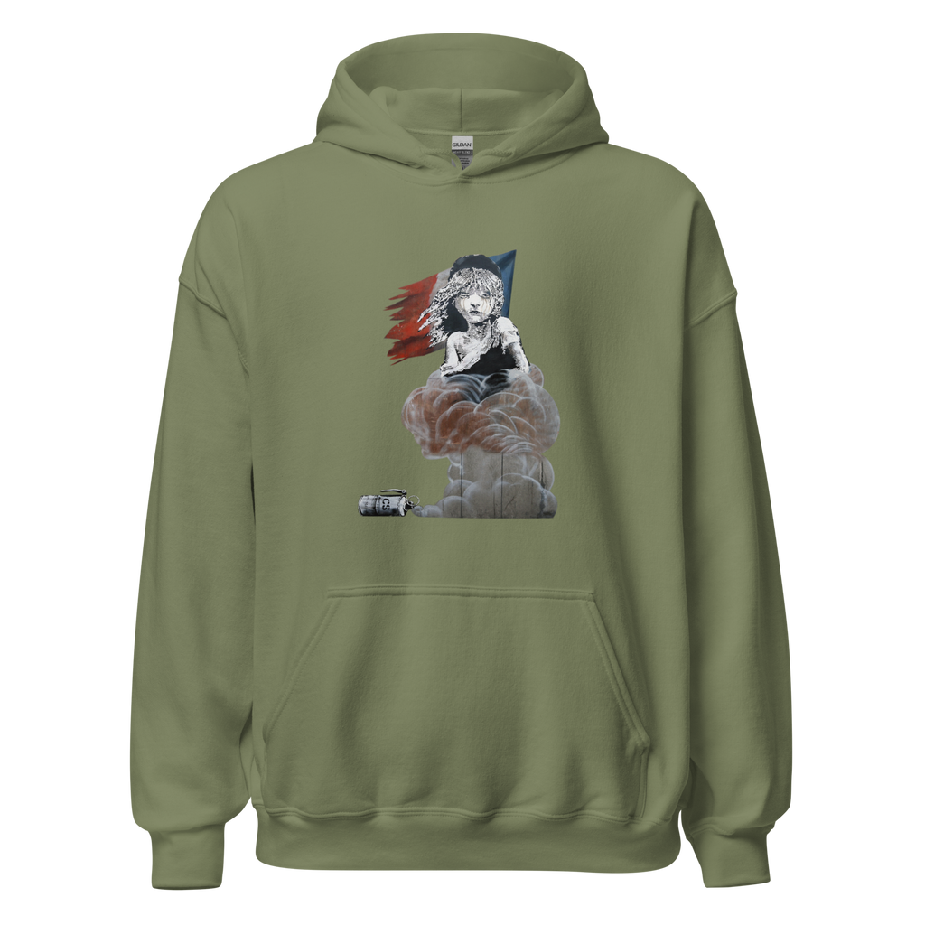 French Revolution Hoodie - Military Green