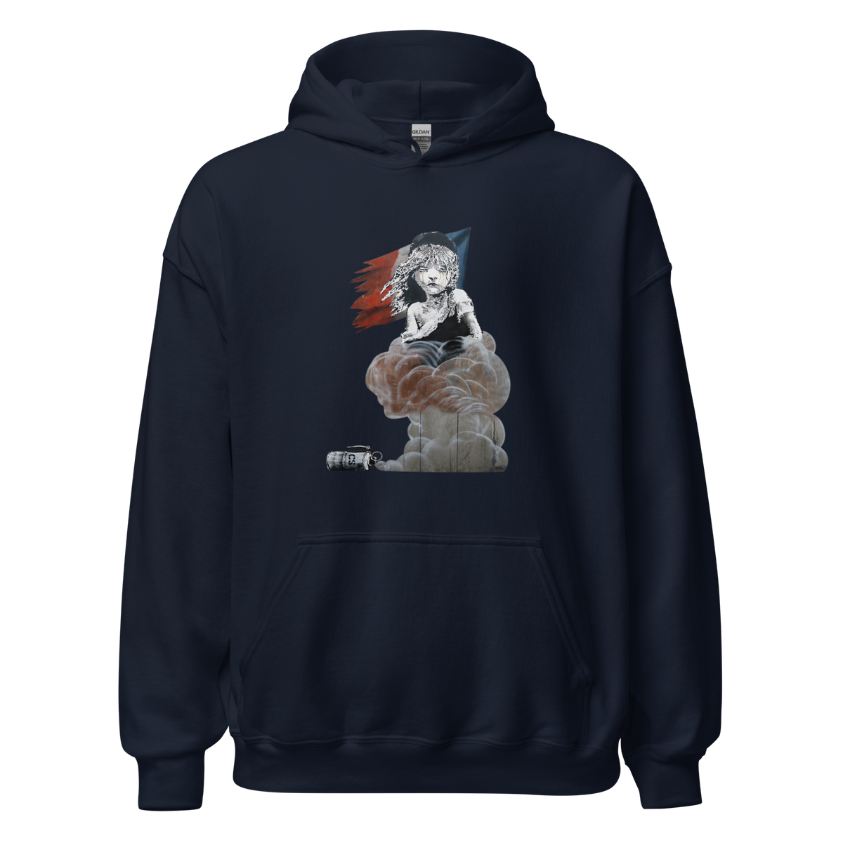 French Revolution Hoodie - Navy Blue