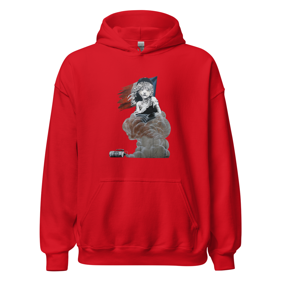 French Revolution Hoodie - Red