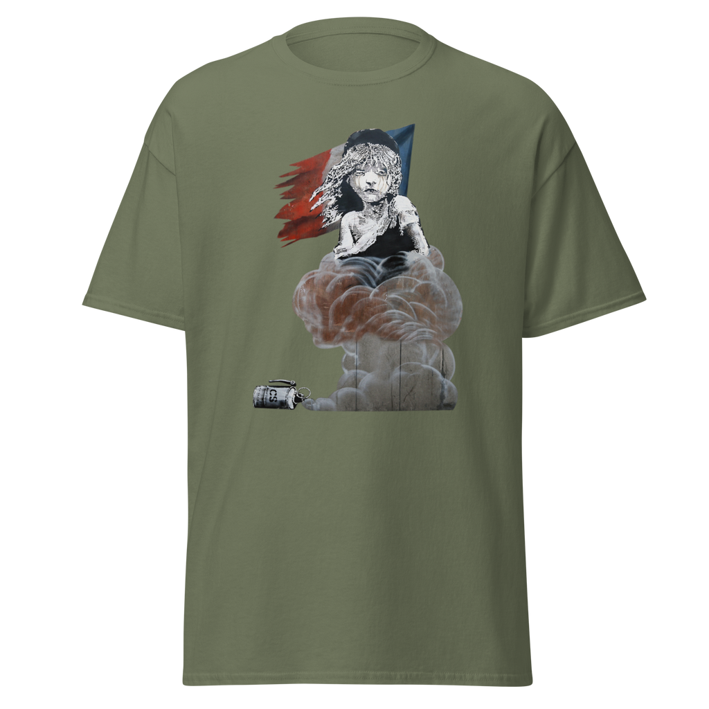 French Revolution T Shirt - Military Green