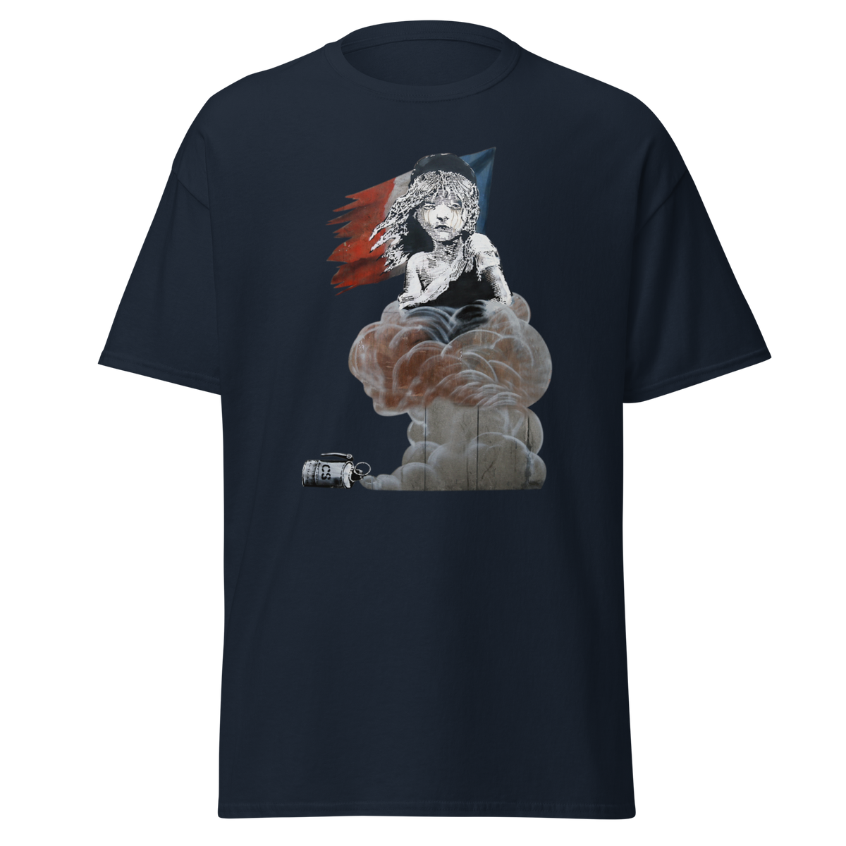 French Revolution T Shirt - Navy Blue