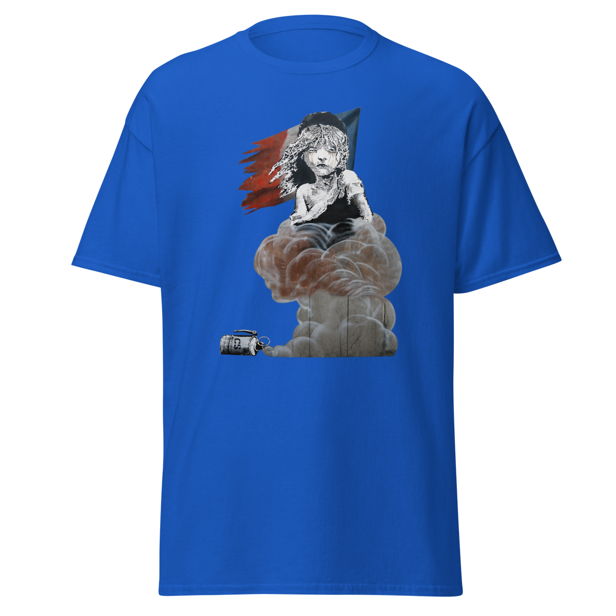 French Revolution T Shirt - Royal Blue