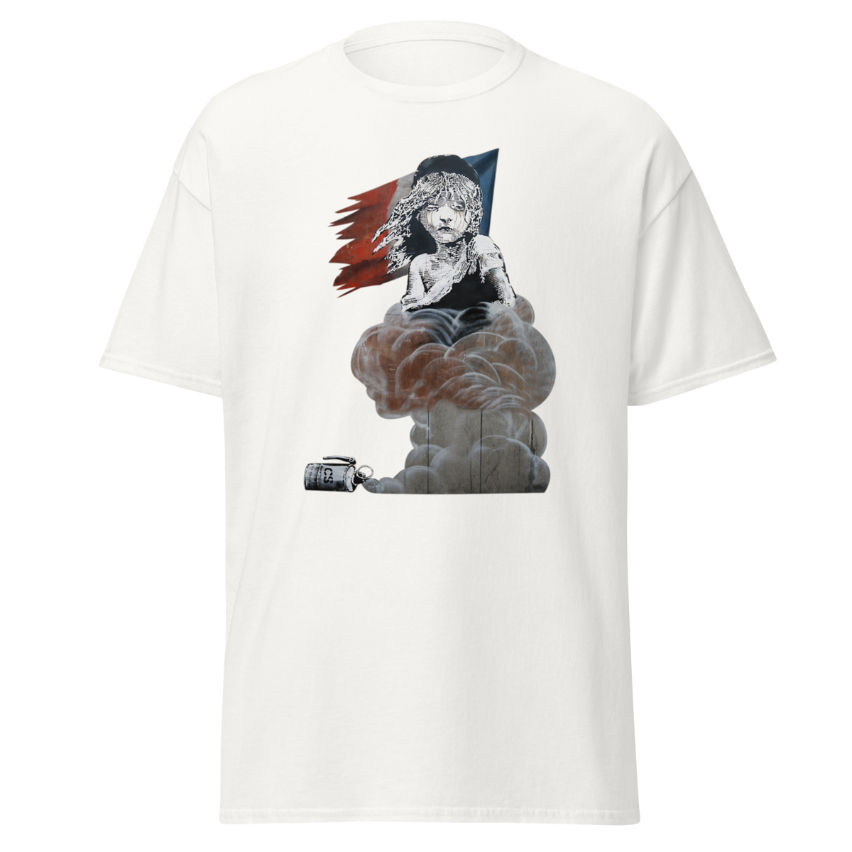 French Revolution T Shirt - White