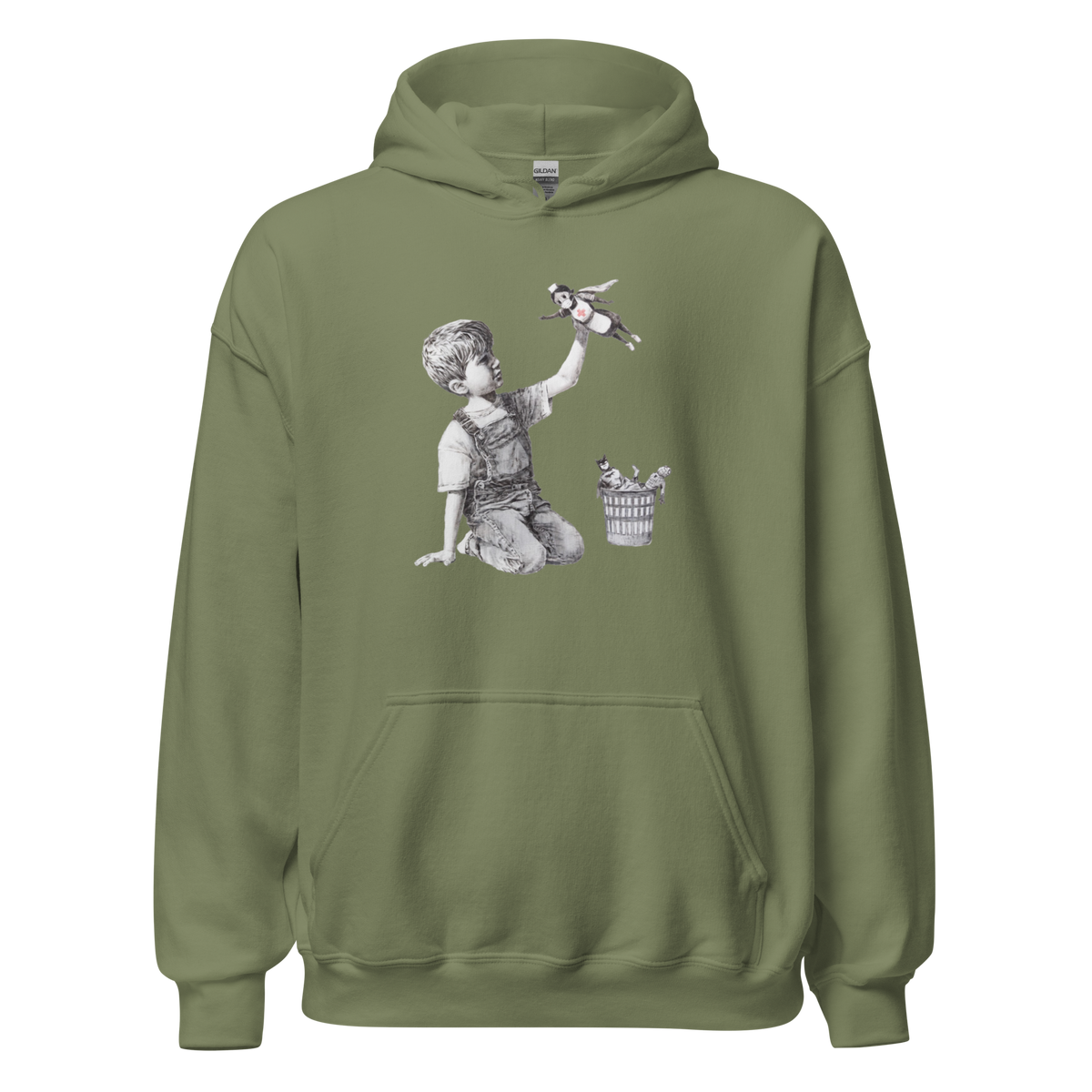 Game Changer Hoodie - Military Green