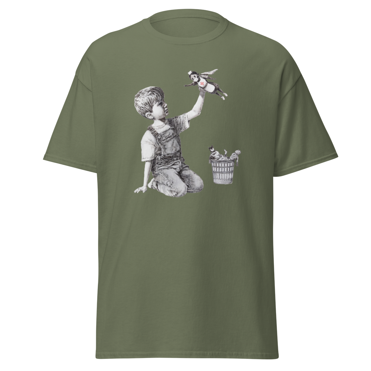 Game Changer T Shirt - Military Green