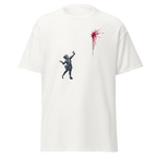 Girl slingshot flowers T Shirt - White