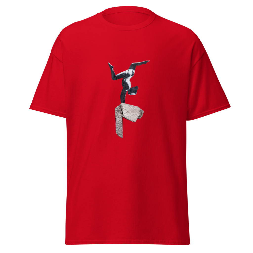 Handstand Gymnast T Shirt - Red