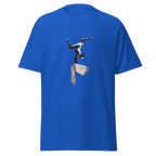 Handstand Gymnast T Shirt - Royal Blue