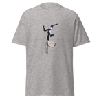 Handstand Gymnast T Shirt - Sport Grey
