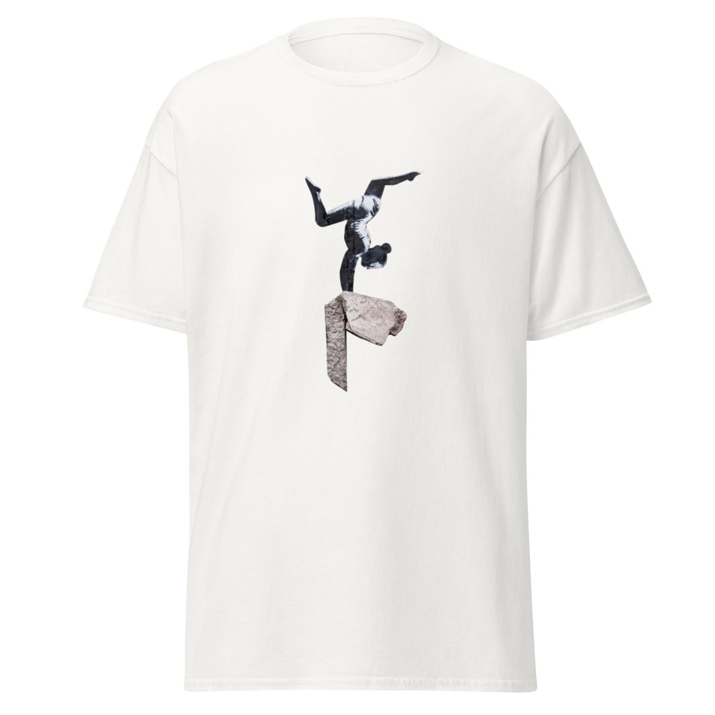Handstand Gymnast T Shirt - White