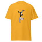 Handstand Gymnast T Shirt - Yellow