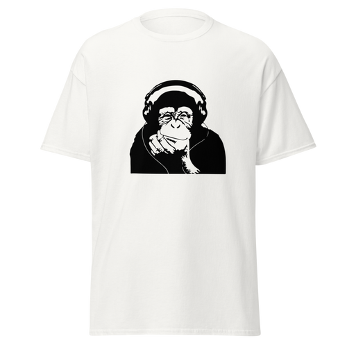 Headphone Chimp T Shirt