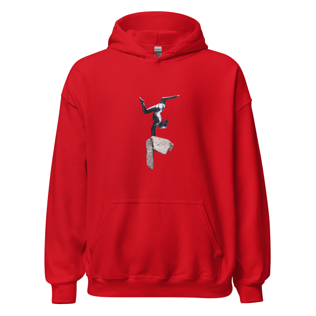 Headstand Gymnast Hoodie - Red