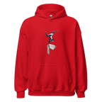 Headstand Gymnast Hoodie - Red