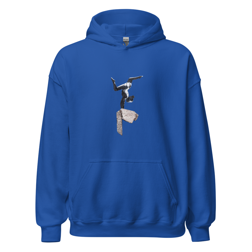 Headstand Gymnast Hoodie - Royal Blue