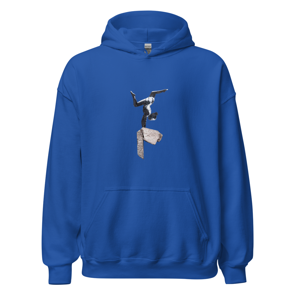Headstand Gymnast Hoodie - Royal Blue