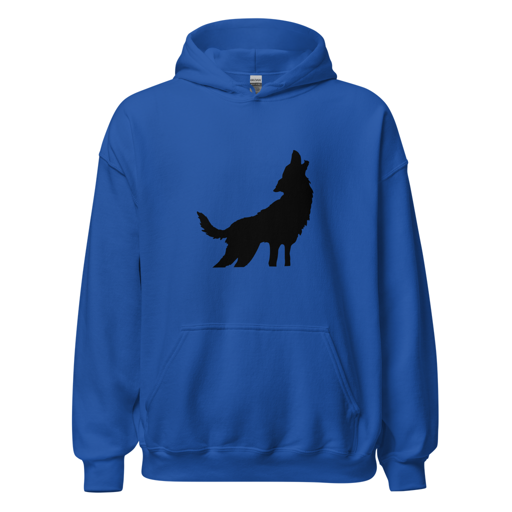 Howling Wolf Hoodie - Royal