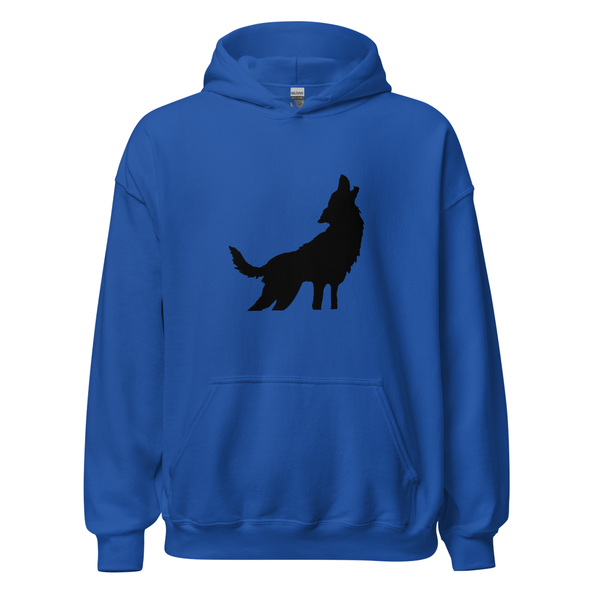 Howling Wolf Hoodie - Royal