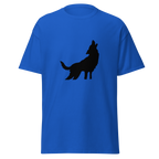Howling Wolf T Shirt - Royal