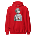 I Love Life Boy Hoodie - Red