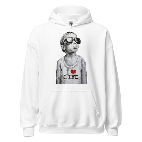 I Love Life Boy Hoodie
