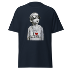 I love life boy T Shirt - Navy Blue