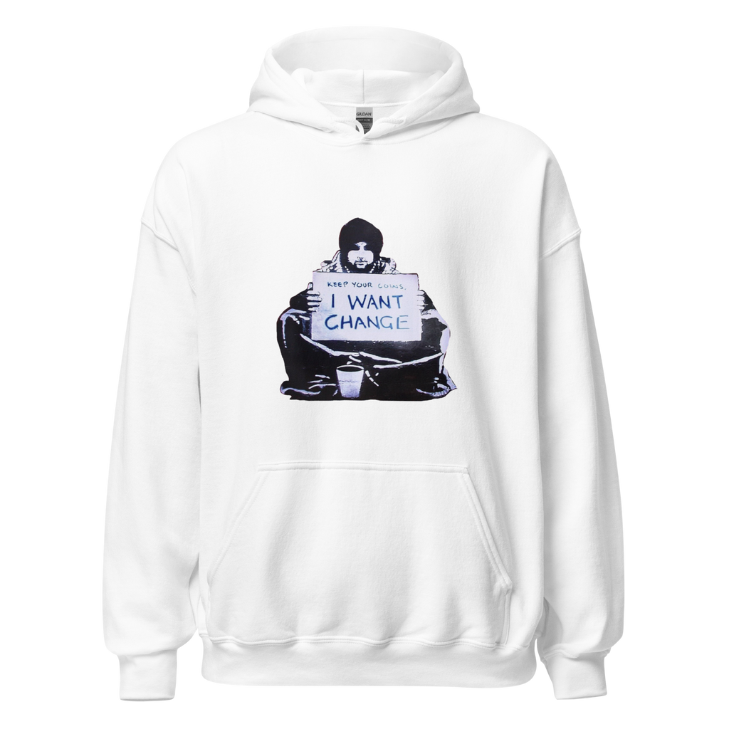 I want change Hoodie - White