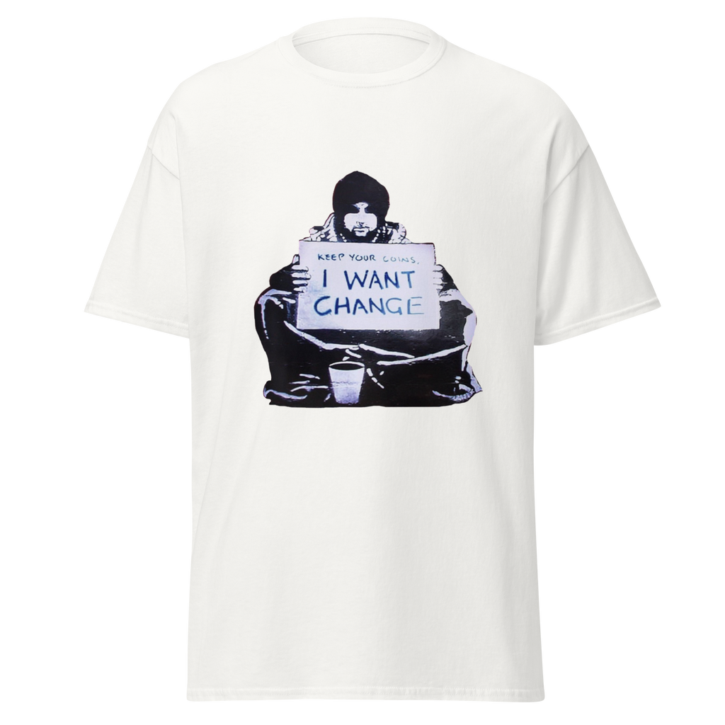 I want change T Shirt - White