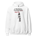If you lie often enough Hoodie - White