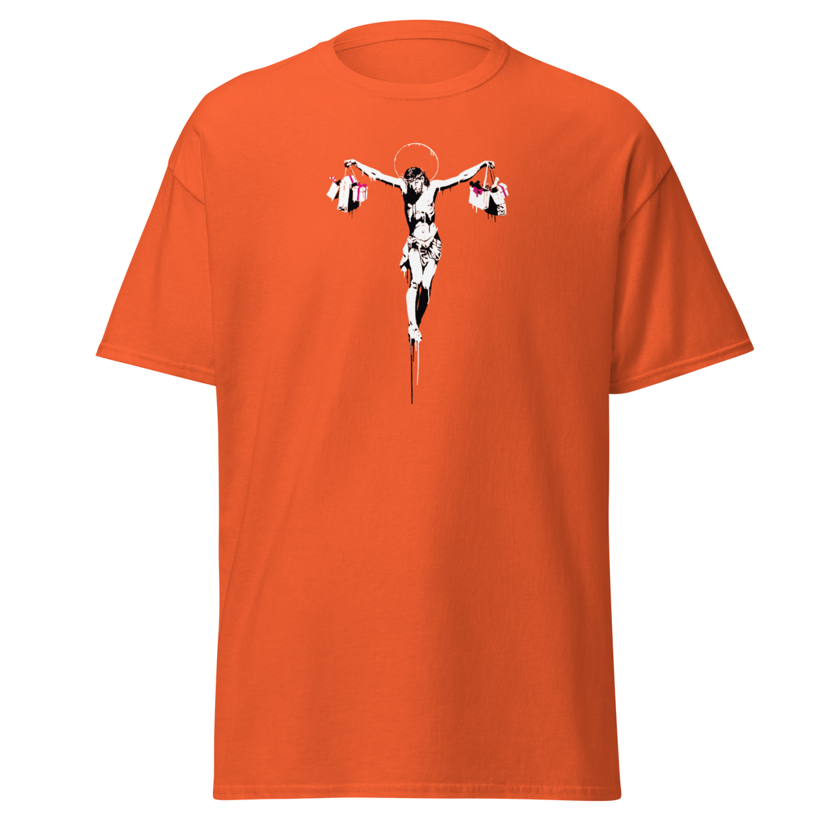 Jesus Shopping Bags - Orange