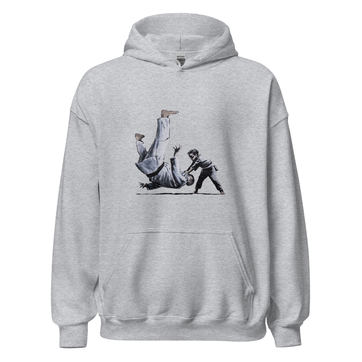 Judo Hoodie - Sport Grey