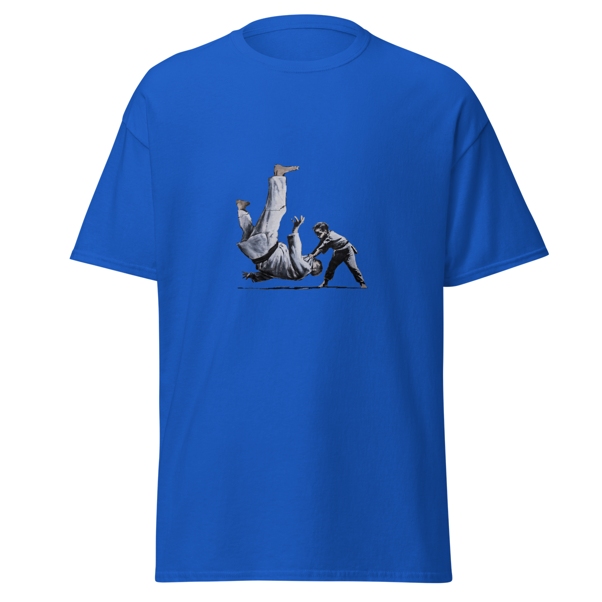 Judo T Shirt - Royal Blue