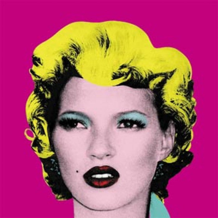 Banksy Canvas Print - Kate Moss