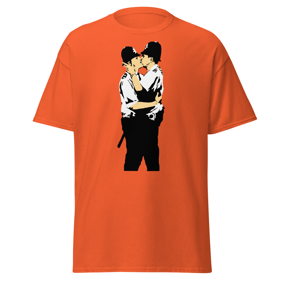 Kissing Coppers - Orange