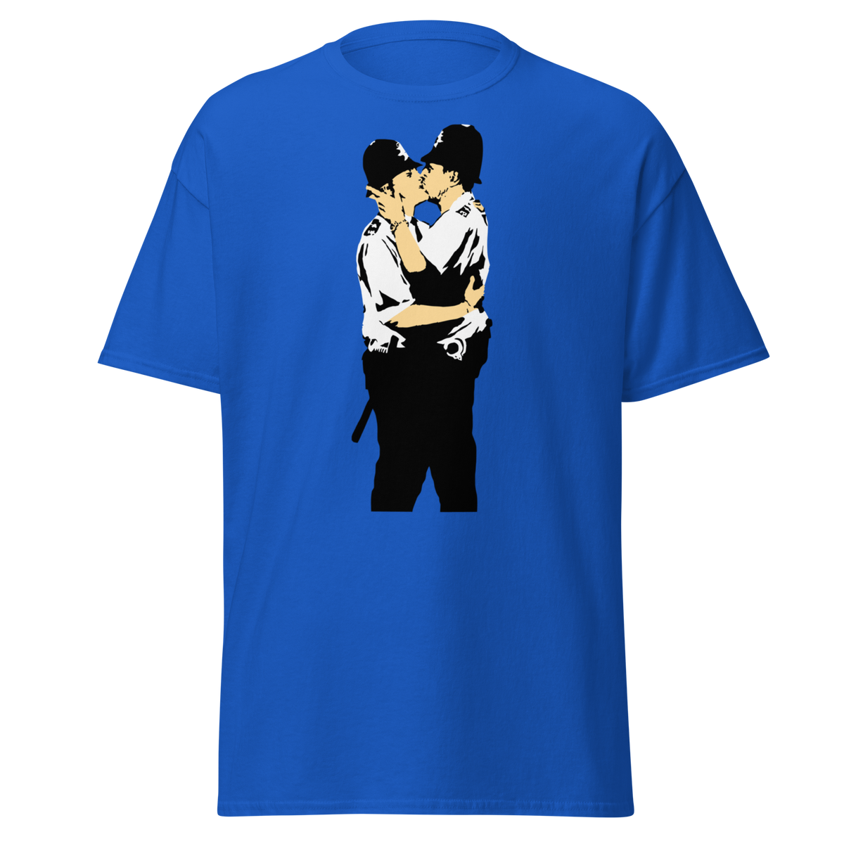 Kissing Coppers - Royal Blue