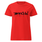 Ladies Banksy Signature T Shirt - Red
