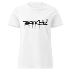 Ladies Banksy Signature T Shirt - White